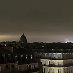 Panorama Of Paris Eiffel Tower